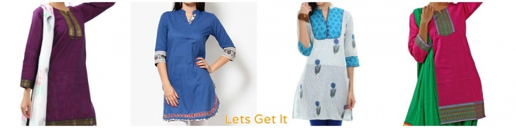 Look Naturally Beautiful in Crushed Kurtis